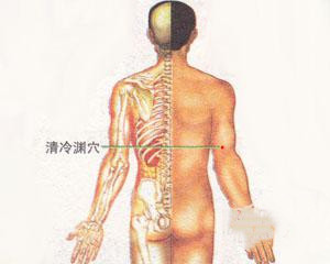 人体穴位：清冷渊穴
