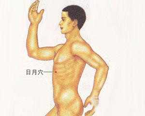 人体穴位：日月穴