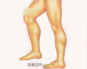 人体穴位：足临泣穴